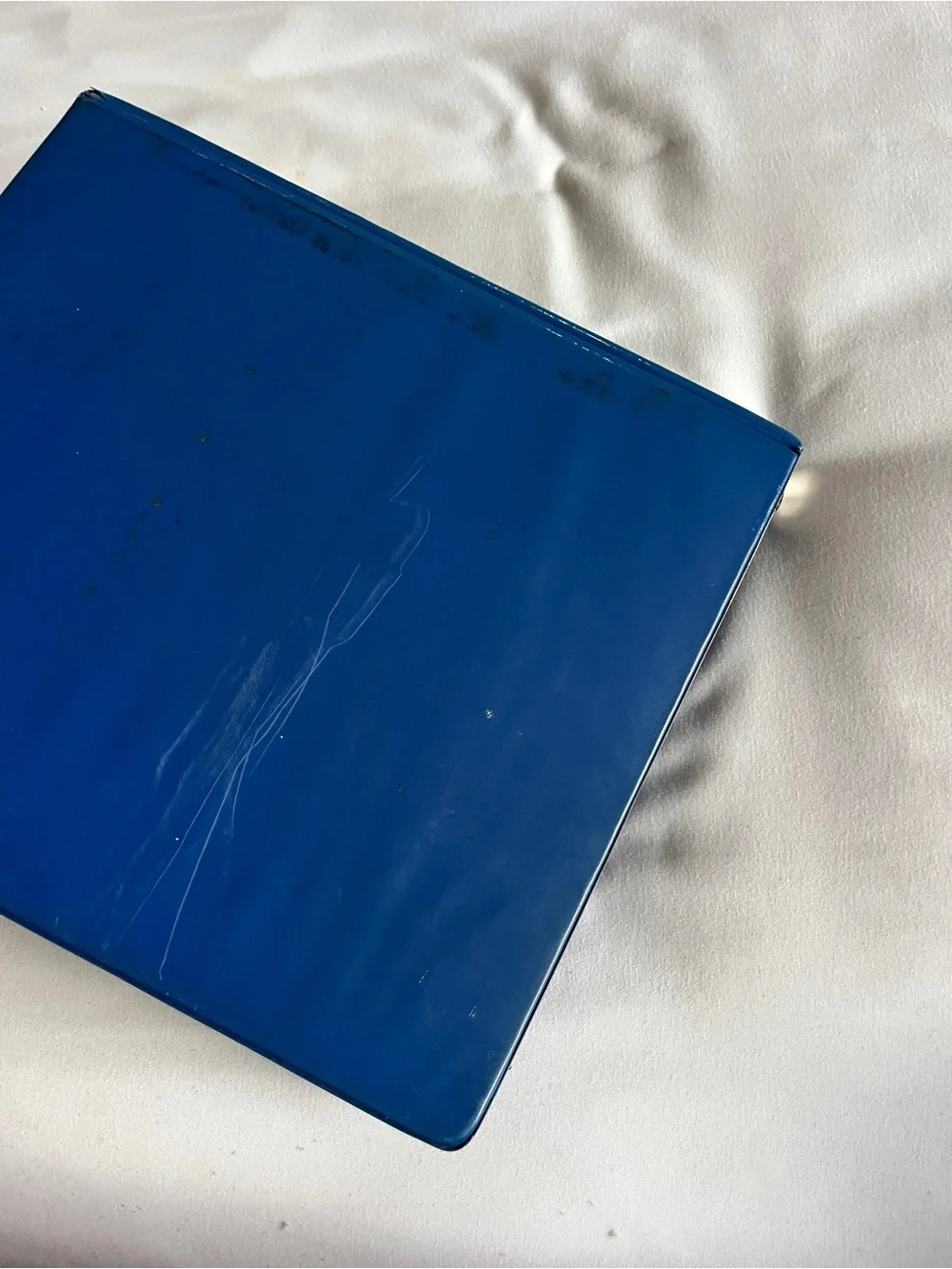 USPS Commemorative Stamp Club 3 Ring Binder Blue Vintage Postal Album 11.5x10
